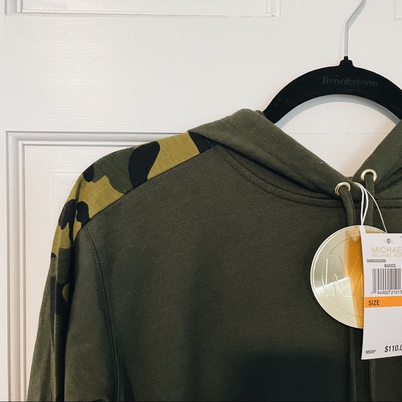 Michael Kors Sweaters - HP ꧁Michael Kors Women’s Hoodie Camo Hoodie꧂